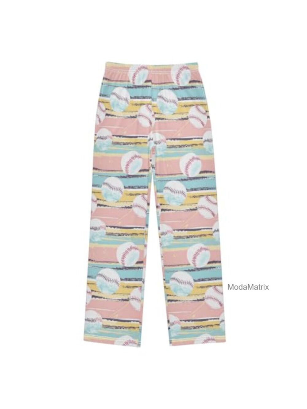 Girls Pajama Bottoms Soft Stretch Elastic Waist Lounge Pants with Pockets